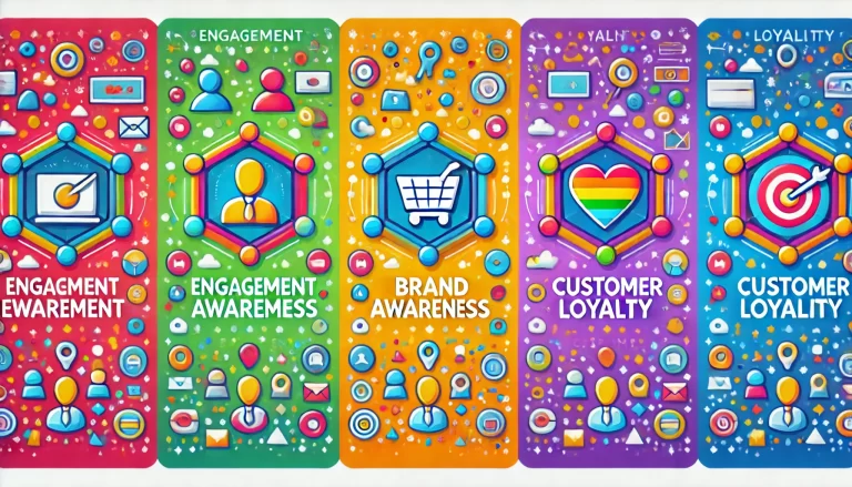 Nagradne igre povečujejo angažiranost strank, prepoznavnost blagovne znamke in zvestobo kupcev, kar prispeva k rasti podjetja.