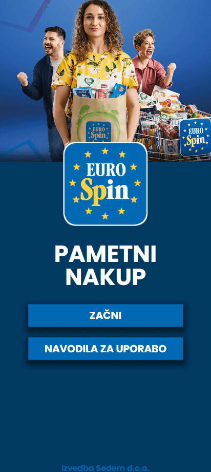 AI aplikacija Eurospin za pametni nakup in upravljanje nakupovalnega seznama